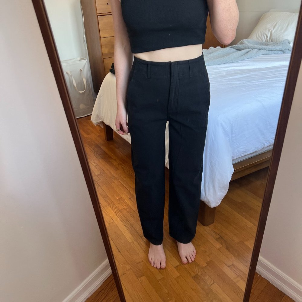 Aritzia High Waisted Black Pants